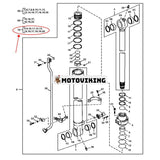 Skopcylindertätningssats FYA00012904 för Hitachi ZAXIS160LC-5G ZAXIS160LC-5N ZAXIS160LC-6N John Deere 160P 160GLC grävmaskin