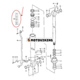 Skopcylindertätningssats 4663493 för Hitachi ZX160LC-3 ZX180LC-3 ZX190W-3 ZX350LC-5B John Deere 160DLC 180GLC 190DW grävmaskin