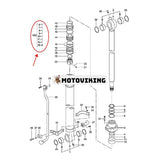 Skopcylindertätningssats 4465493 för Hitachi grävmaskin ZX1000K-3 ZX200-3G ZX210H ZX210K ZX225USR ZX240-AMS ZX350K ZX450 ZX870H-3