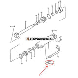 Bladcylindertätningssats 4399105 för Hitachi EX60-5 EX60BUN-5 EX70LCK-5 EX75UR-3 EX75URLC-3 EX80-5 John Deere 80 grävmaskin