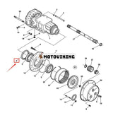 Tätning 4700939265 för Dynapac Vibrationsrulle CA252D CA260D CA262PD