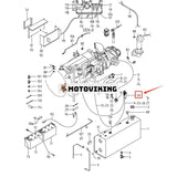 Sedimenterare 43550-02100 för Airman Screw Air Compressor PDS750S-4B1 PDS185S-6B4