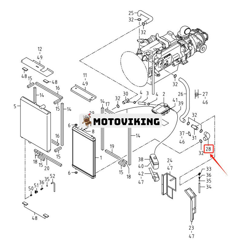 Slang 3852457000 för Airman Screw Air Compressor PDS750S-4B1