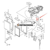 Slang 3852456801 för Airman Screw Air Compressor PDS750S-4B1 FS-Curtis FAC-212P