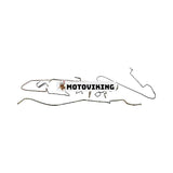 Komplett Power Brake Line Kit JPB8701 för Jeep Wrangler YJ 1987-1995