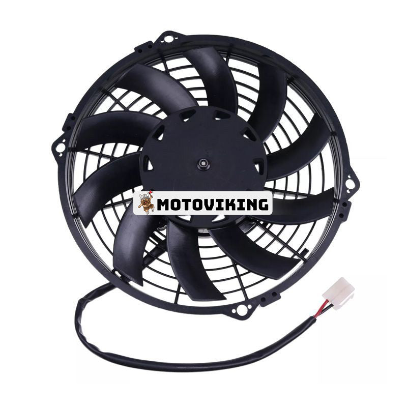 24V 9" Aftermarket Spal VA07-BP7/C-31A 30100344 Elektrisk kylkylarfläktfläkt för motorgrävmaskinslastare traktor