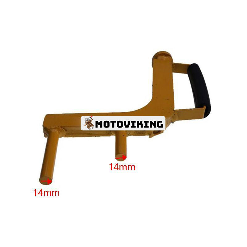 14 mm utbytesskopa tandverktygsstift för alla grävmaskiner Grävmaskiner John Deere Bobcat Komatsu Caterpillar CAT Volvo Kubota Doosan CASE Kato Hitachi