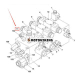 Patronventil 7026005 för JLG bomlyft 1200SJP 1350SJP 340AJ