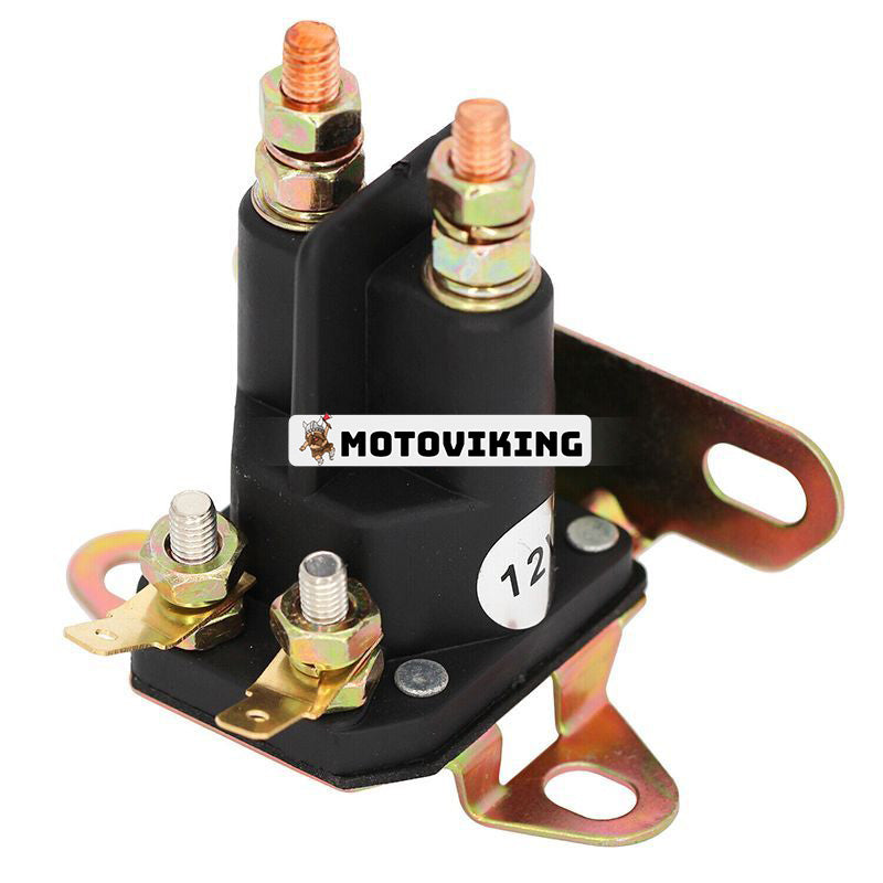 12V 4-polig magnetreläbrytare 67-749 för Cub Cadet gräsklippare GT1054 GT1554 GTX2100 John Deere Z225 Z425 Z445 Z645