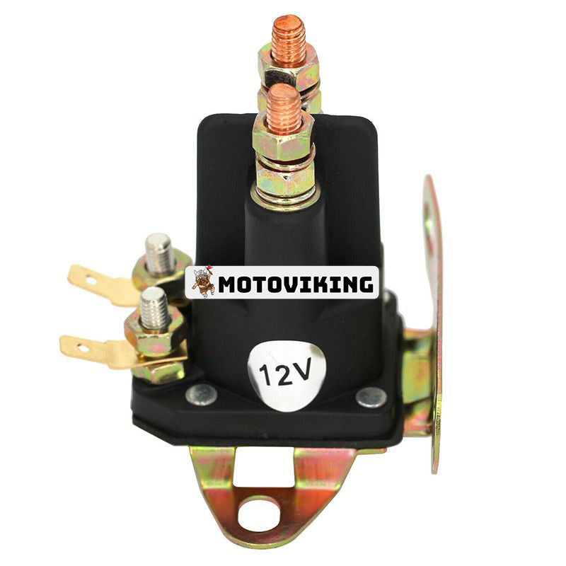 12V 4-polig magnetreläbrytare 67-749 för Cub Cadet gräsklippare GT1054 GT1554 GTX2100 John Deere Z225 Z425 Z445 Z645