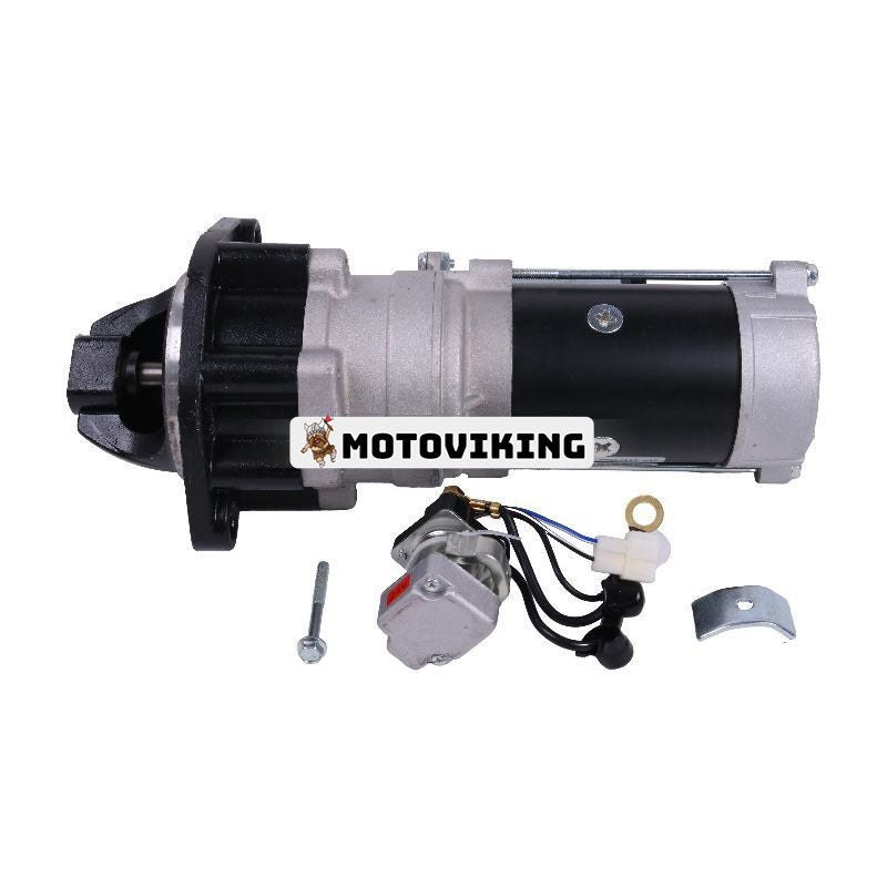 24V 11T startmotorenhet 60081-33190 för Komatsu Engine 4D95S 6D95L Gaffeltruck FD20 FD23 FD25 FD28 FD30 Hjullastare SD23 SD25