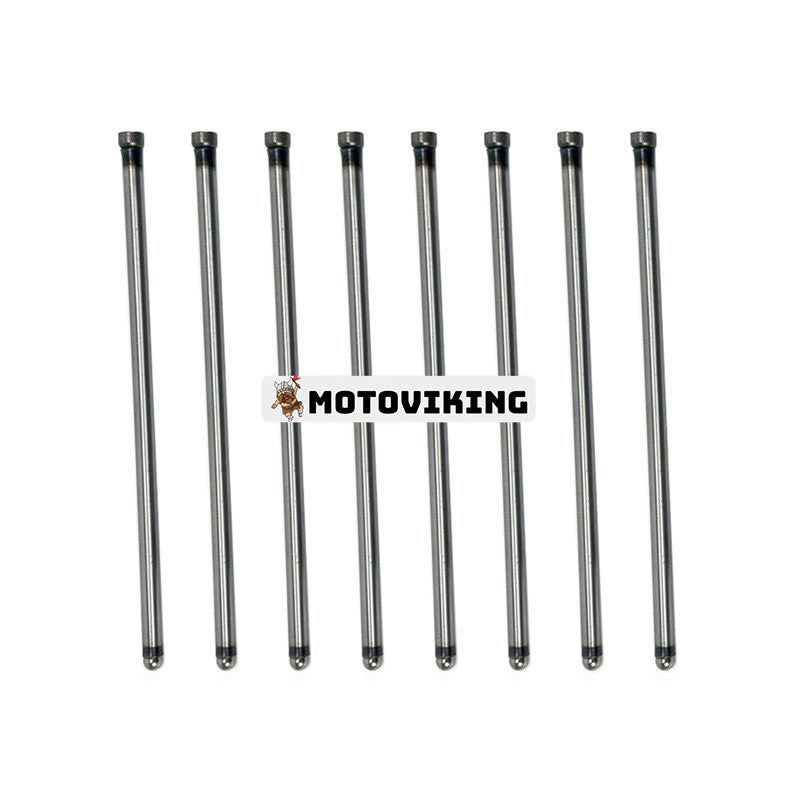 8st Push Rod 129907-14400 för Yanmar Engine 4TNV94L 4TNV98 Komatsu 4D94LE-2 Grävmaskin PC75R-2