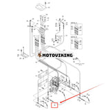 1st Hydraulslang P920-042026 för Hyundai grävmaskin R210-7 R210LC-7 R55W-7 Gaffeltruck 110D-7E 130D-7E 140D-7E 160D-7E