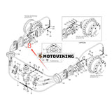 1st Hydraulslang P700-167340FL för Hyundai Grävmaskin R210-7 R210LC-7 R220LC-7