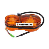 Amber Hazard Bakljusenhet K2581-62610 K2871-62620 för Kubota Tractor B26 BX1880-1 BX2380-1 BX23S-1 BX2680-1 BX1860 BX24D