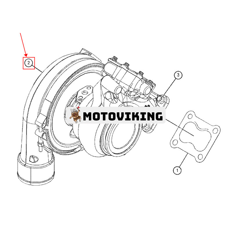 Turboladdare 476-1146 för Caterpillar CAT Engine C9 C9.3 traktor D6T D6TXL D6TXW Rörläggare PL72