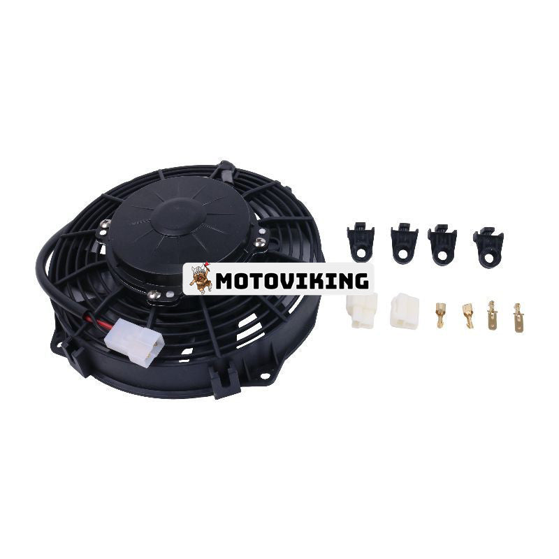 12V 80W 400CFM Hydraulisk kylfläkt 601357 för Hustler Bigdog Mower Super Z 88 Hyperdrive Diesel-Z Diablo-Mp Super-Sf