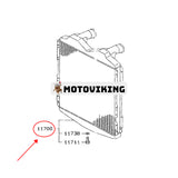 Intercooler VAME078661 ME078661 för Kobelco grävmaskin SK290LC SK290LC-6E SK330LC SK330LC-6E