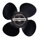 4 Blade Propeller 13x17 Propeller 48-8M8026590 för Mercury Outboard 40-140HP Pontoon