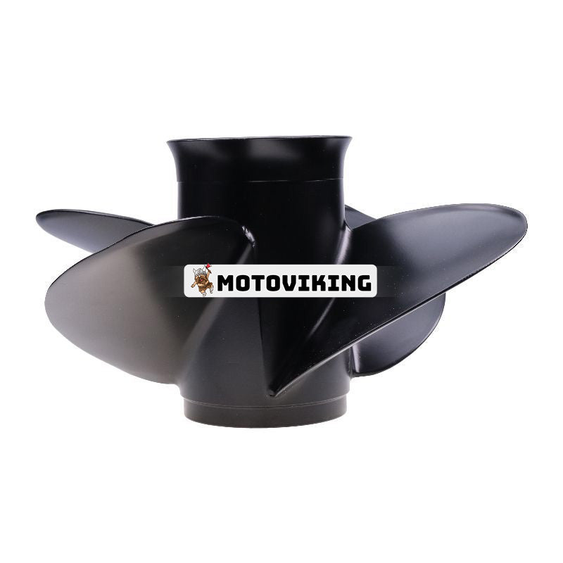 4 Blade Propeller 13x17 Propeller 48-8M8026590 för Mercury Outboard 40-140HP Pontoon