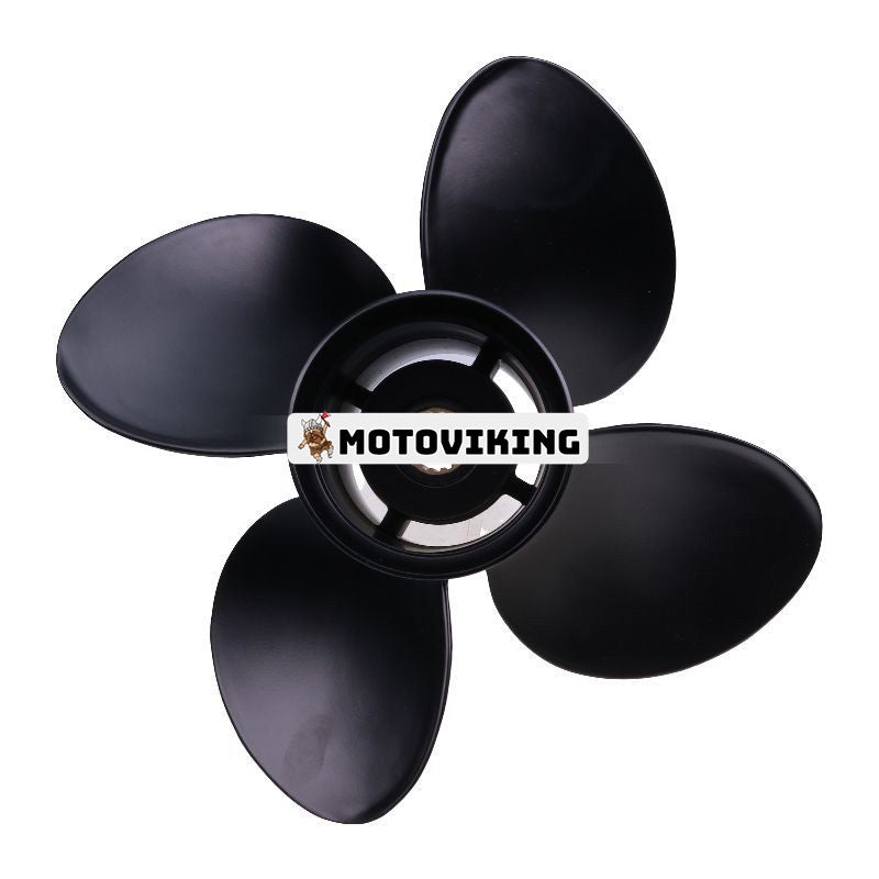 4 Blade Propeller 13x17 Propeller 48-8M8026590 för Mercury Outboard 40-140HP Pontoon