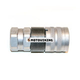 Hydraulisk koppling hona, platt plugg 6680017 7246797 för Bobcat grävmaskin 325 328 Lastare 753 763 883 S130 T140 S570 Teleskoplastare TL35.70 TL470HF