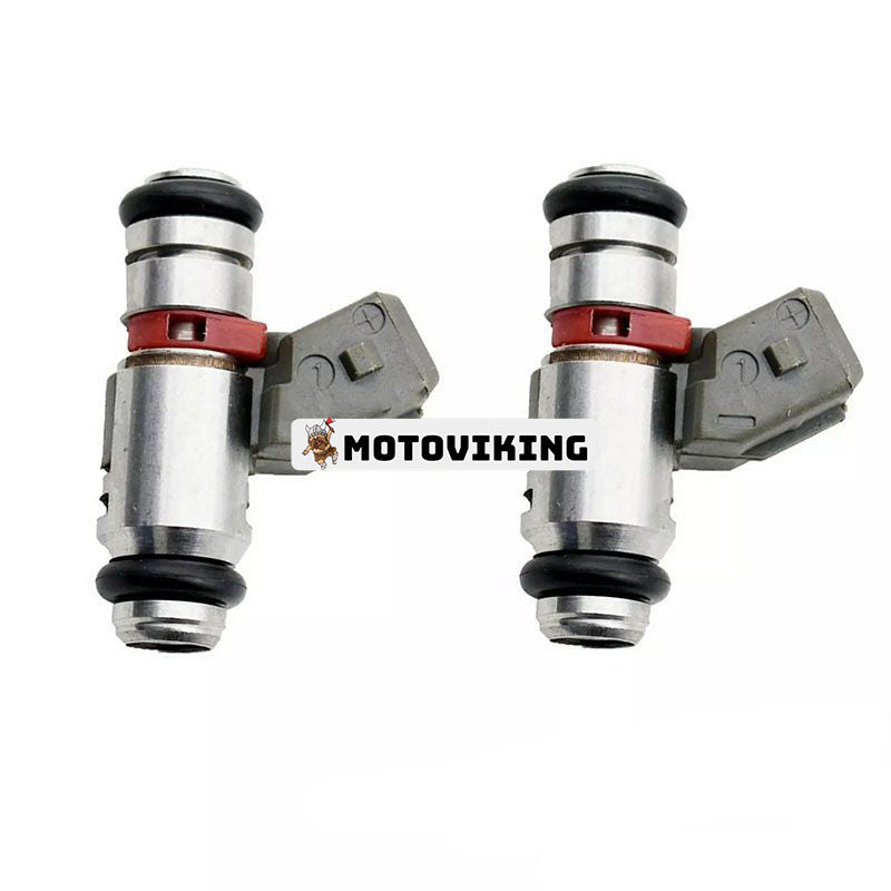 2 delar Twin Power High Flow Fuel Injector 27617-08 för 2008-2016 Harley-Davidson Motorcycle FLH