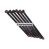 6st Push Rod 16851-15110 för Kubota Engine D722 D902 Kubota Utility Vehicle RTV900 Gräsklippare ZD1011 ZD1021 ZD18 ZD21 ZD221 ZD321 ZD323 ZP330