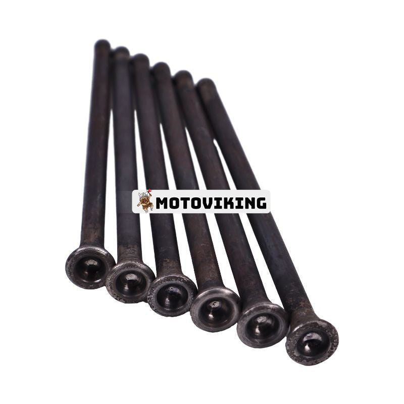 6st Push Rod 16851-15110 för Kubota Engine D722 D902 Kubota Utility Vehicle RTV900 Gräsklippare ZD1011 ZD1021 ZD18 ZD21 ZD221 ZD321 ZD323 ZP330