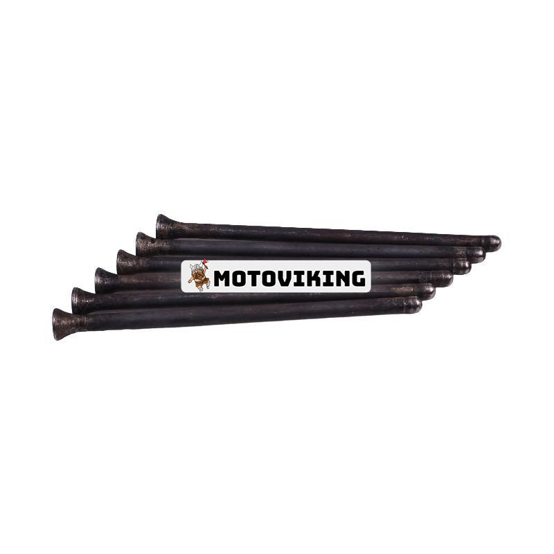 6st Push Rod 16851-15110 för Kubota Engine D722 D902 Kubota Utility Vehicle RTV900 Gräsklippare ZD1011 ZD1021 ZD18 ZD21 ZD221 ZD321 ZD323 ZP330