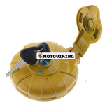 Tanklock med 2 nycklar VOE14639653 för Volvo Grävmaskin EC120D EC170D EC200D EC210D EC220D EC340D EC350D EC380D EC750D