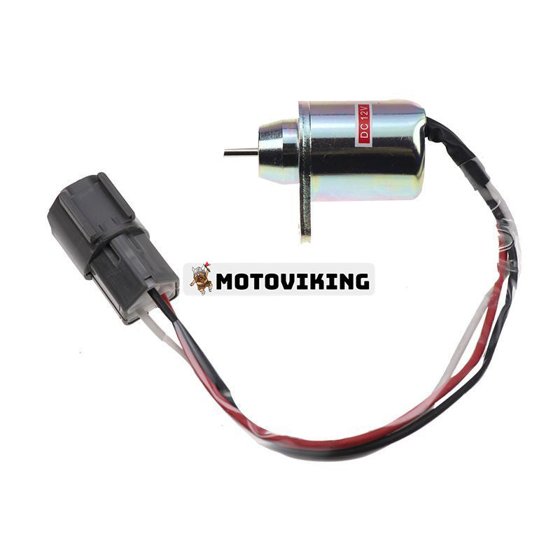 12V Stoppmagnet 189575 för Yanmar 4TNV106T 4TNV98 Motor Gehl 503Z 283Z 603 Grävmaskin CTL60 CTL80 Mustang MTL16 MTL25 Lastare