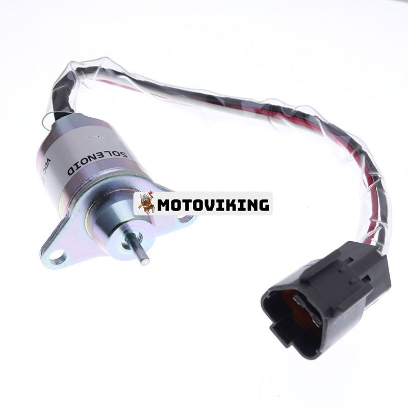 Bränsleavstängningssolenoid 129612-77940 för Yanmar 3TNV88-BPTB2 motor TB235 Doosan DH80 grävmaskin