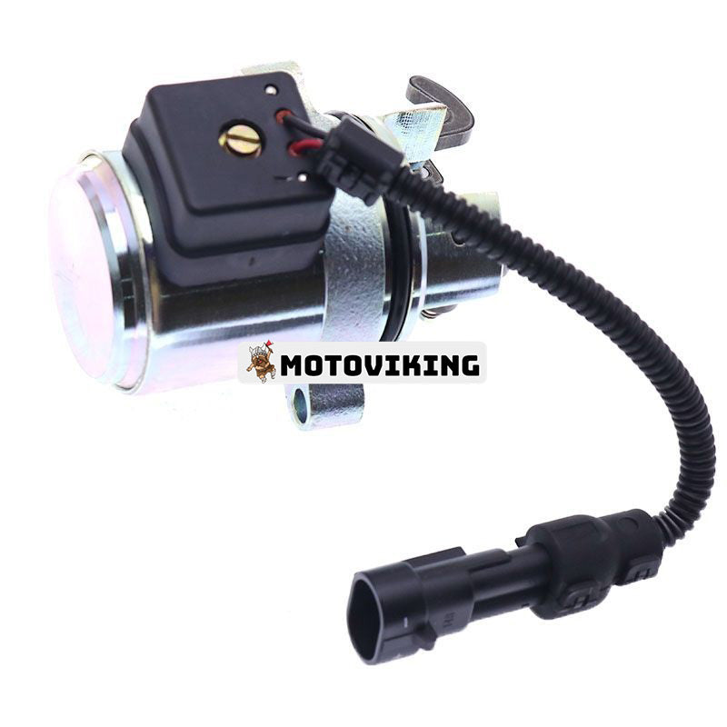 12V Bränslestoppsmagnet ZM 2904956 för Volvo L32 L35 ZL402C ZL502C ZL30 L30B L32B L35B ZL30B L20B Lastare