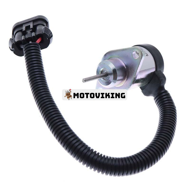 12V Stoppmagnet 7000769 1J710-60011 för Kubota Engine V2607 Bobcat Loader S160 S185 S205 S450 S510 S530 S550 S570 S590 S630 S650 T180 T3 T650 T5 T5