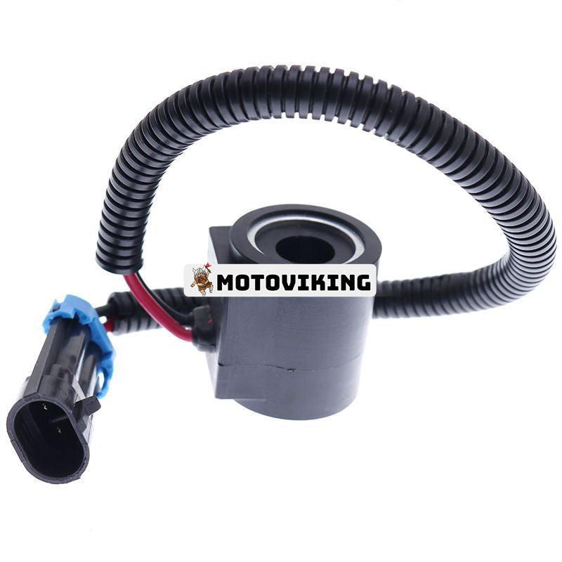 12V magnetventilspole 6675559 för Bobcat Loader S130 S150 S160 S175 S185 S205 S220 S250 S300 S330 S450