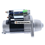 12V 9T Startmotor 1G023-63010 för Kubota Engine D722 21HP D782 18HP Traktor BX1500D G2160 GR2100 GR2110 GR2120 Gräsklippare ZD18 ZD21 ZD221