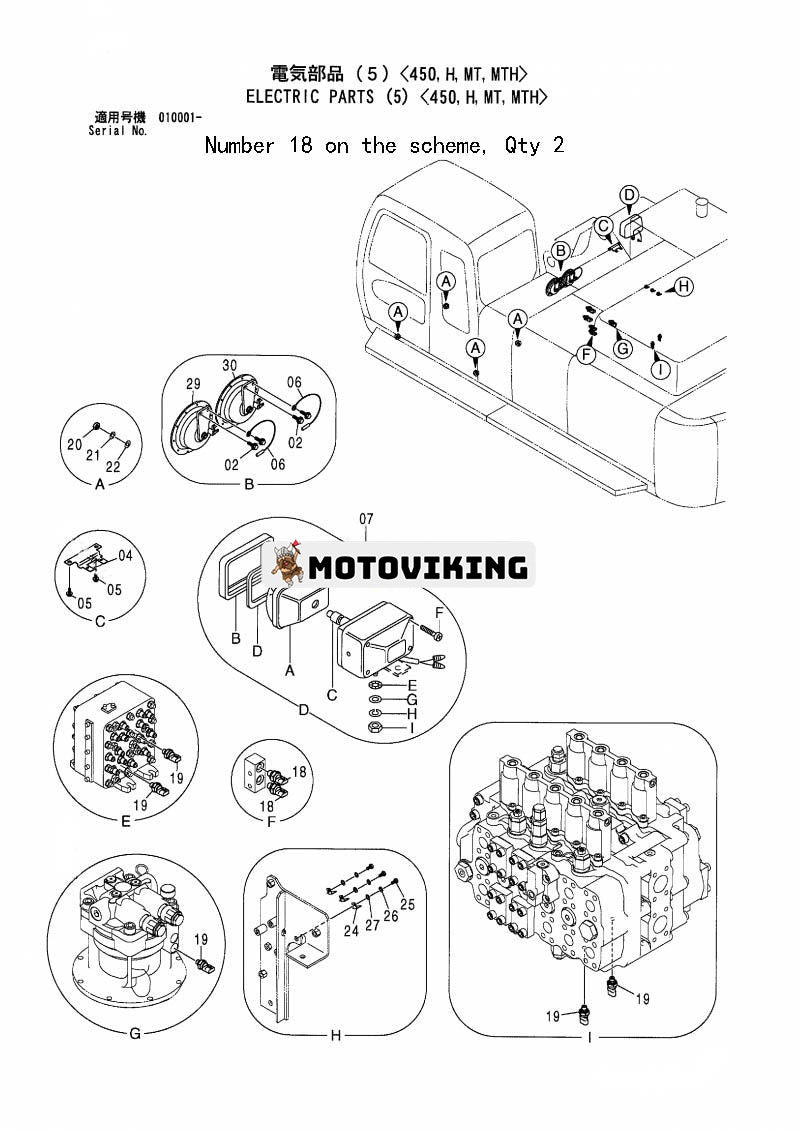 För Hitachi Grävmaskin ZX200 ZX210 ZX230 Pumptrycksensorbrytare 4436536