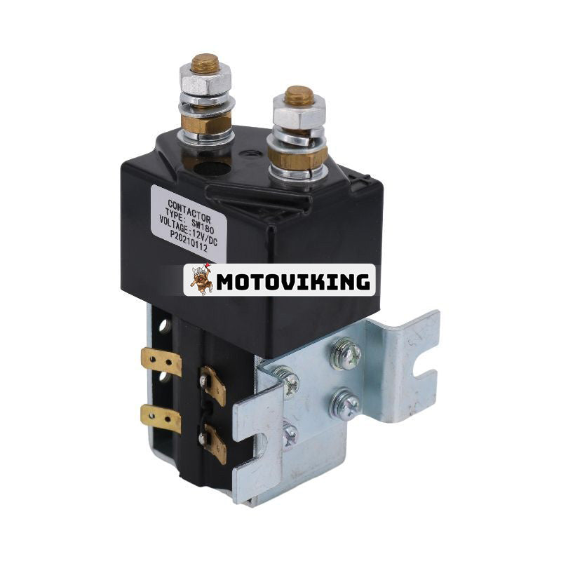 Heavy Duty DC-kontaktorsolenoid SW180-12 för Curtis SW180 Style 12V 180A