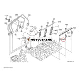 Glödstift 1J860-65510 1J860-65512 för Kubota Engine V2203