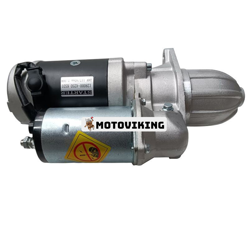 Startmotor 1-81100-294-1 1811002941 för Hitachi Grävmaskin EX300-2 EX300-3 EX300-5 EX350H-5 EX350K-5 EX385USR Motor 6SD1