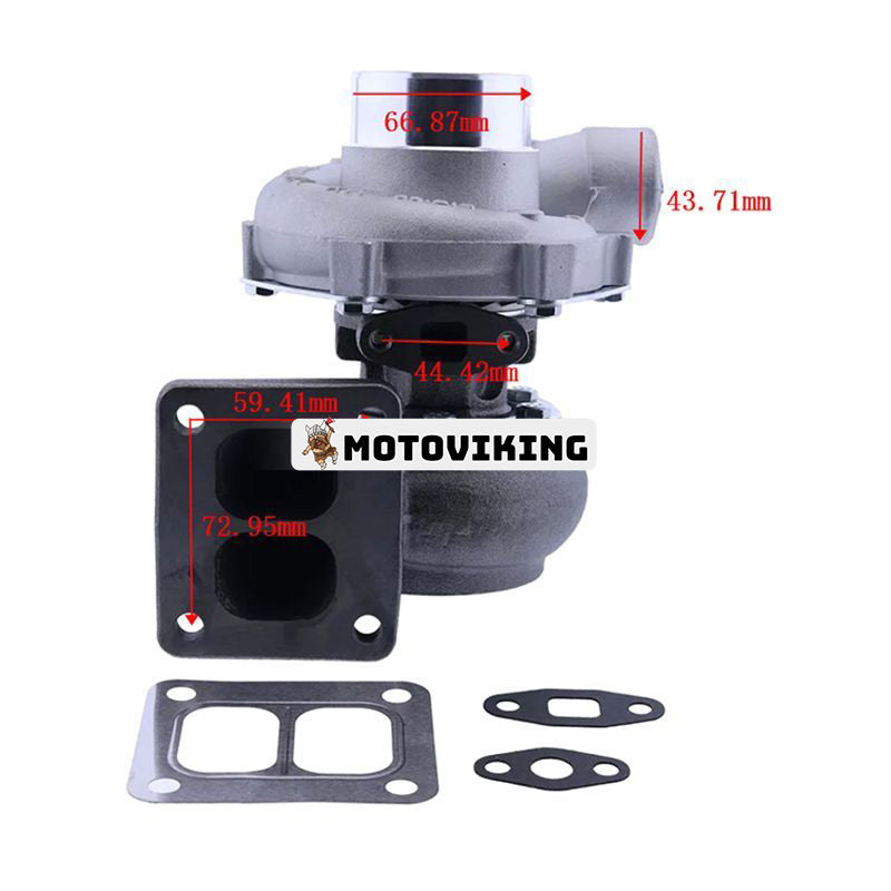 Turbo TA3401 Turboaggregat SE500252 466334-0004 för John Deere Engine 6414 6059 6068 5.9L 6.8L 6359D 6359T 6359 Lastare 544E 655B 5044G 7