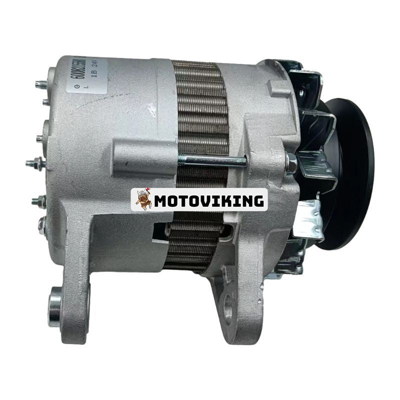 24V Generator 600-821-6120 för Komatsu Engine 4D105-3 4D95L-1 6D105-1 Grävmaskin PC130F-7 PC200-5 PC220LC-5