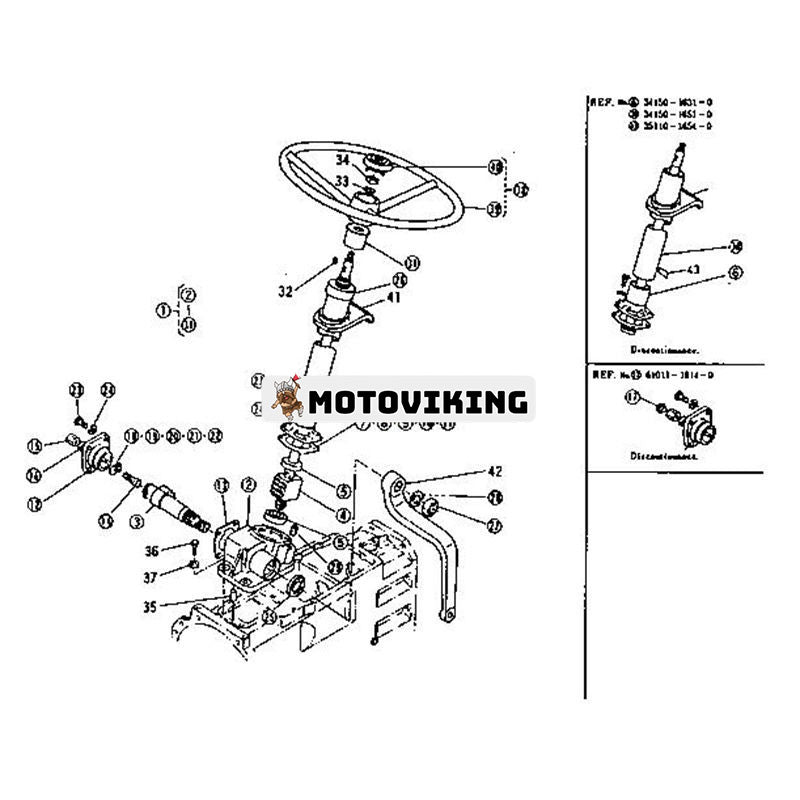 Styrenhet H3520-99100 för Kubota traktor L175 L185DT L185F L225 L225DT L245DT L245F
