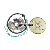 Svänghjulsgenerator med Stator Magneto 2XJ-85550-M1-00 3JM-85560-00-00 för 1990-2006 Yamaha Blaster 200 YFS200