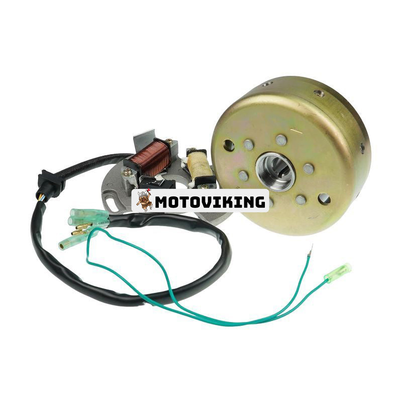 Svänghjulsgenerator med Stator Magneto 2XJ-85550-M1-00 3JM-85560-00-00 för 1990-2006 Yamaha Blaster 200 YFS200