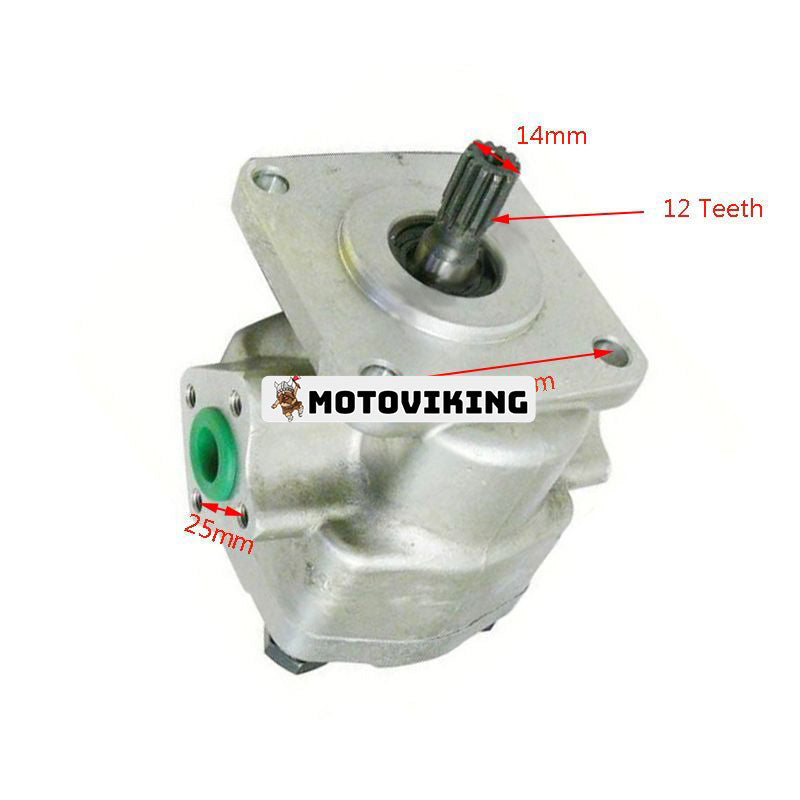 Hydraulpump 1996-2353-000 för Mitsubishi Tractor D2350 D1650 D2350 ST2320 ST2340