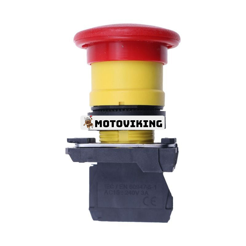 E-Stop Switch 122519GT för Genie Boom Lift S-100 S-100HD S-105 S-120 S-120HD S-125 S-3200 S-3800 Z-135/70 Z-80/60