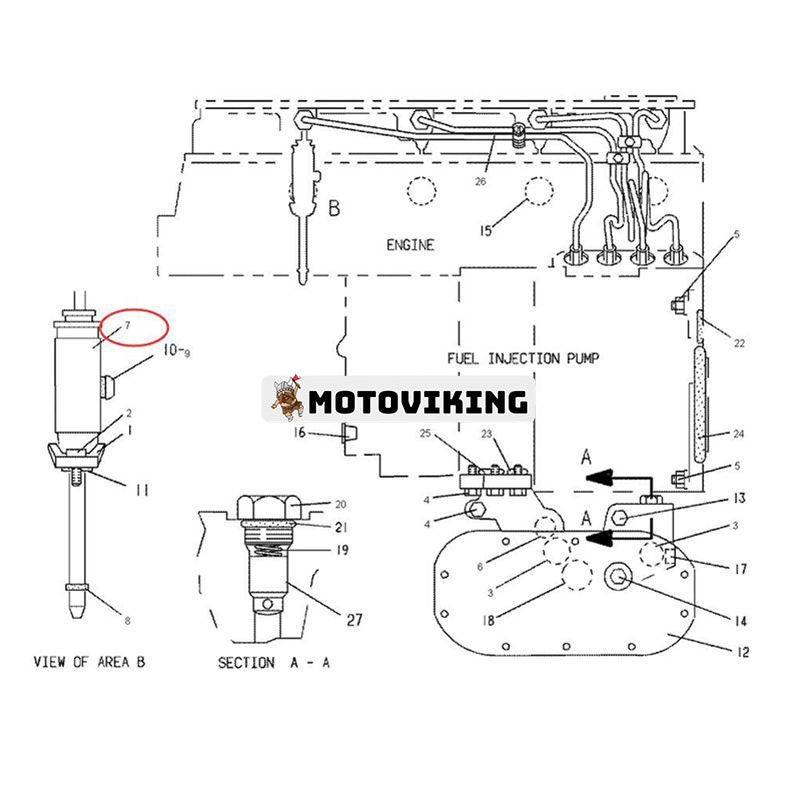 4st bränsleinsprutare pennmunstycke 4W7015 0R3419 för Caterpillar CAT 215B E180 931B 931C 935B 935C 943 953 Motor 3204