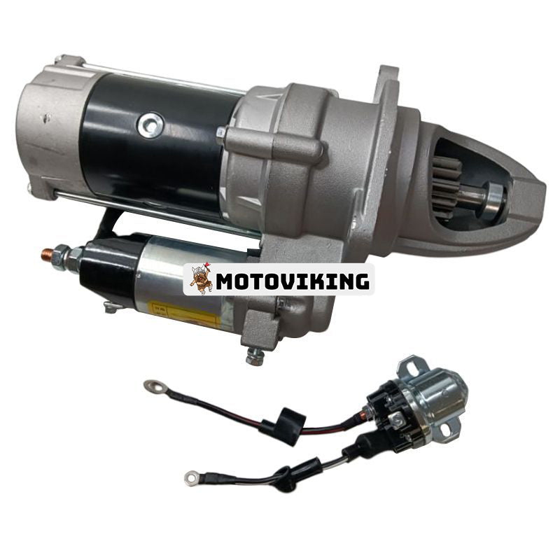 24V 13T Startmotor 600-813-4120 för Komatsu Engine S6D105-1 Grävmaskin PC200-3 PC200LC-3 PC220-3 PC220LC-3 PF5LC-1 PW200-1 PW210-1